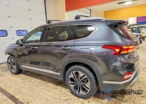 2020 Hyundai Santa Fe Sel from USA, damaged, VIN 5NMS3CAA4LH236079